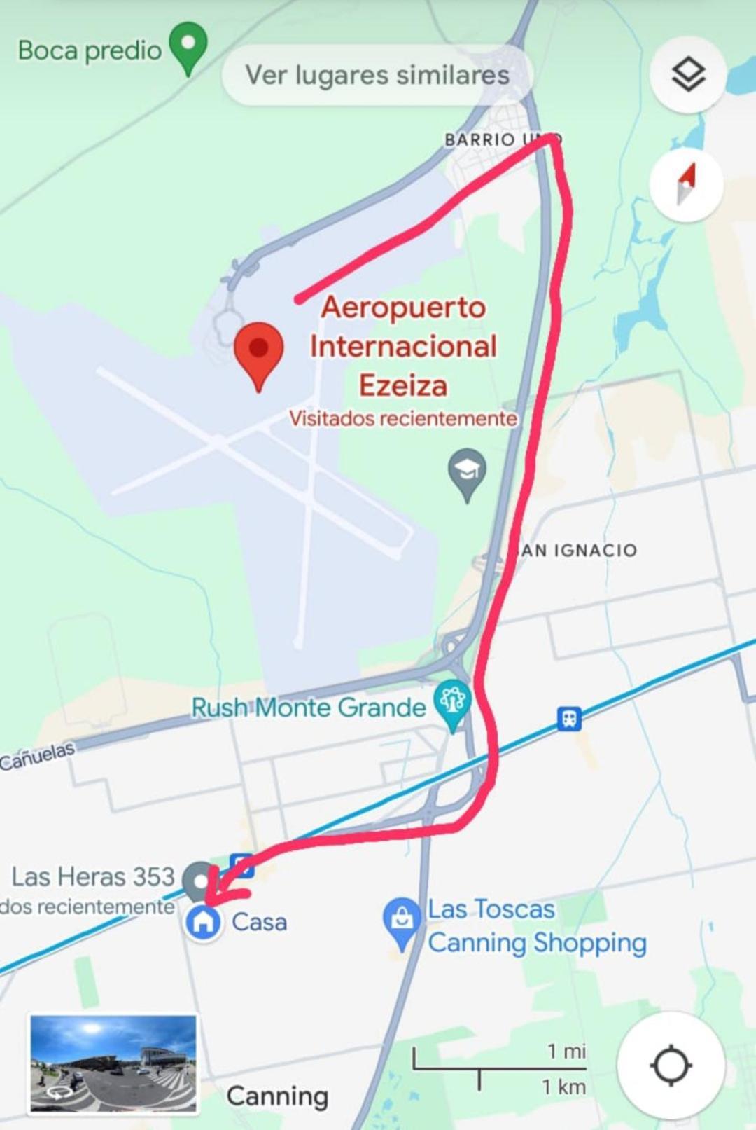 Casa Olivia- Alojamiento Con Piscina - Aeropuerto Ezeiza Zewnętrze zdjęcie